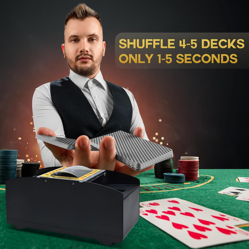 Poker shuffler machine 4 - shuffler, 1-4