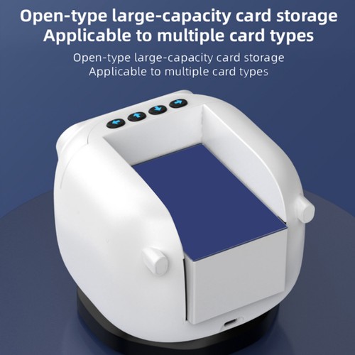 Auto card shuffler - card,
