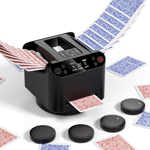 Automatic card shuffler - 1,