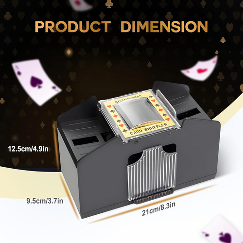 Poker shuffler machine 4 - poker, 1-4