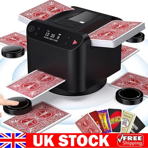 Automatic card shuffler - automatic,