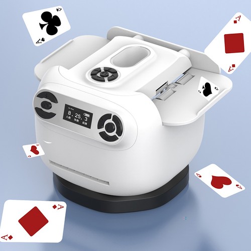 Automatic card dealer shuffler - automatic,