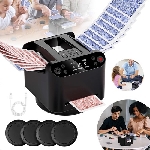 Automatic card shuffler - 1,