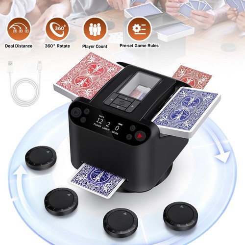 Automatic card shuffler - 1,