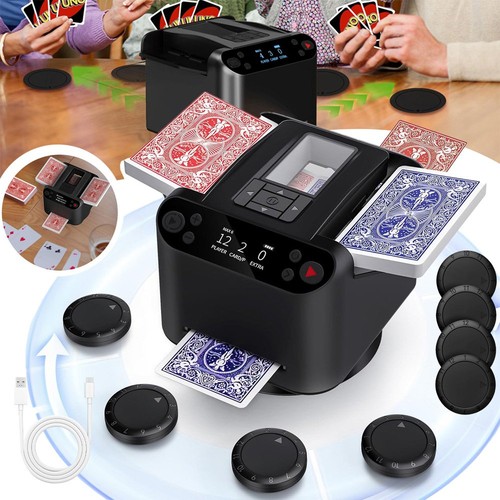 Electric card shuffler - electric,