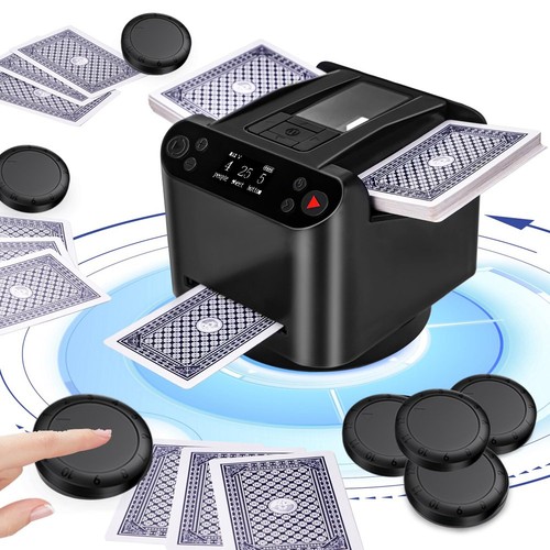 Automatic card shuffler - automatic,
