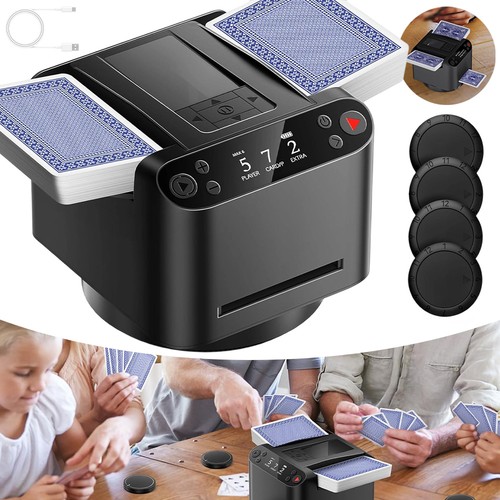 Shuffler machine card - shuffler, dealer
