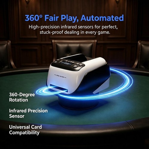 360 automatic card shuffler - automatic,