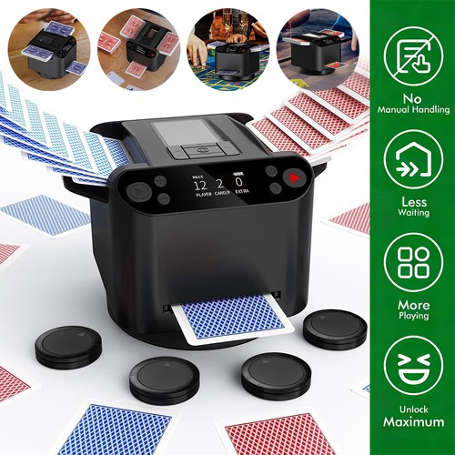 Shuffler machine electric - electric, card